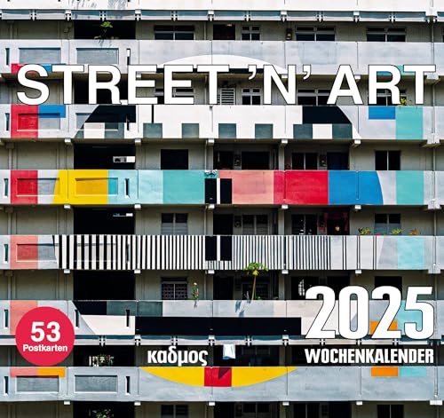Street 'n' Art (2025) (Kadmos' koole Postkartenkalender)