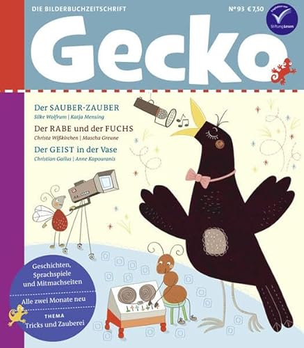 Gecko Kinderzeitschrift Band 93: Die Bilderbuchzeitschrift von Rathje & Elbel GbR