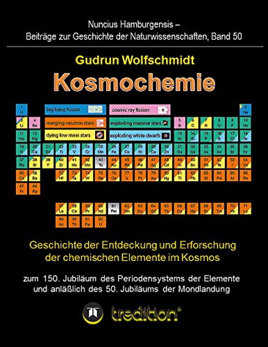 Kosmochemie - Geschichte der Entdeckung und Erforschung der chemischen Elemente im Kosmos zum 150. Jubiläum des Periodensystems der Elemente (PSE, ... zur Geschichte der Naturwissenschaften)