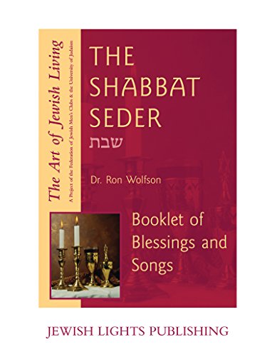 Shabbat Seder: Booklet of Blessings and Songs von Jewish Lights