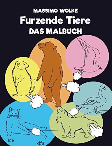 Furzende Tiere - Das Malbuch