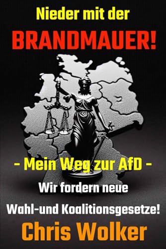Nieder mit der BRANDMAUER!: - Mein Weg zur AfD - Wir fordern neue Wahl- und Koalitionsgesetze! von Independently published