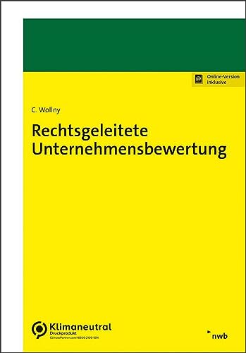 Rechtsgeleitete Unternehmensbewertung von NWB Verlag