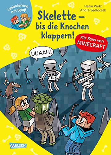 Minecraft 7: Skelette – bis die Knochen klappern!: Für Fans von Minecraft und Abenteuerbüchern | Erstlesebuch ab 6 (7)