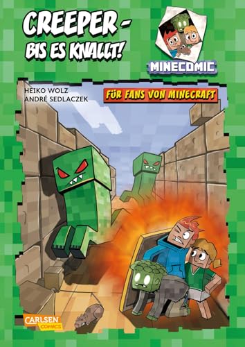 Creeper – bis es knallt! Für Fans von Minecraft: MINECOMIC 1 | MINE-COMIC Creeper für Fans von Minecraft ab 8 Jahren von CARLSEN COMICS