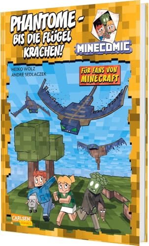 Phantome – bis die Flügel krachen! Für Fans von Minecraft: MINECOMIC 2 | MINE-COMIC Kindercomic Phantome für Fans von Minecraft ab 8 Jahren von Carlsen Comics
