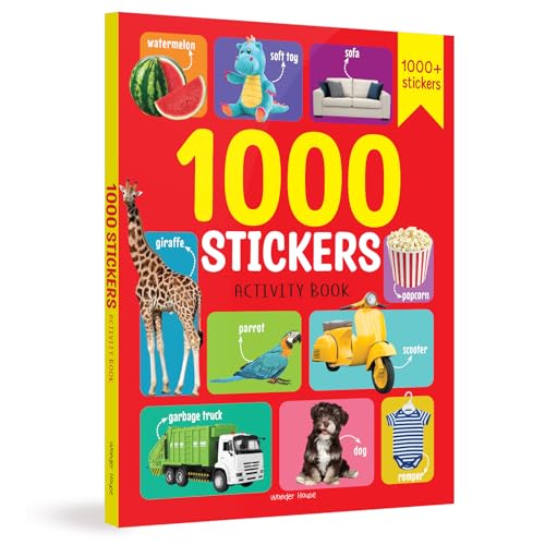 My First 1000 Stickers Activity Book von Wonder House Books