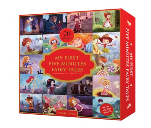 My First Five Minutes Fairy Tales Set: Giftset of Books for Kids Abridged and Retold