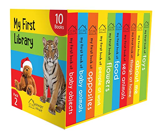 My First Library Pack 2 : Boxset of 10 Board Books for Kids My First Library Pack 2 : Boxset of 10 Board Books for Kids