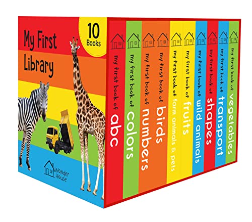 My First Library: Boxset of Board Books for Kids (Early Learning) von Wonder House