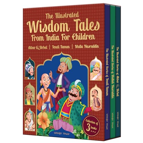 The Illustrated Wisdom Tales from India for Children: Collection of 3 Books The Illustrated Wisdom Tales from India for Children: Collection of 3 Books