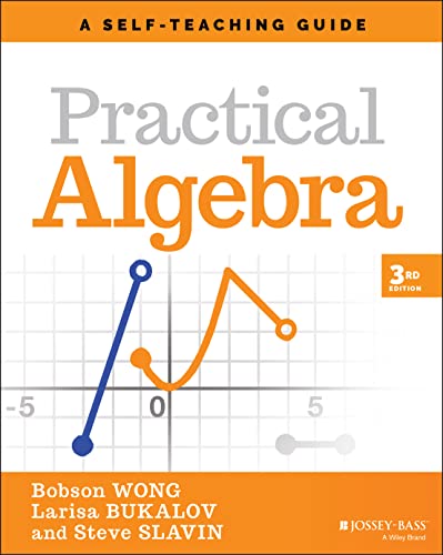 Practical Algebra: A Self-Teaching Guide, 3rd Edition: A Self-Teaching Guide (Wiley Self-Teaching Guides)