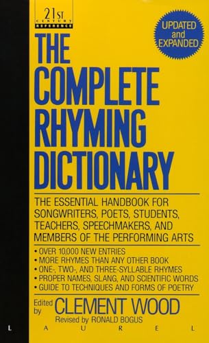 The Complete Rhyming Dictionary: Updated and Expanded