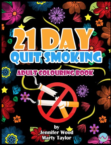 21 Day Quit Smoking - Adult Colouring Book