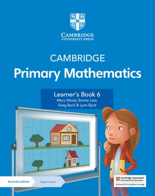 Cambridge Primary Mathematics Learner's Book + Digital Access 1 Year (Cambridge Primary Maths, 6)