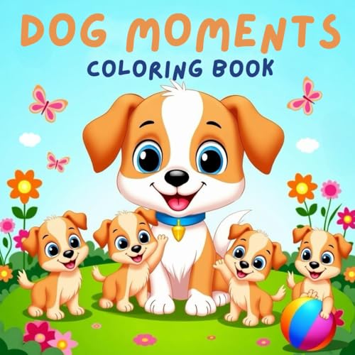 Dog Moments: Adult Coloring Book Featuring Cozy and Cute Puppy in Funny Activities and Hygge Moments for Stress Relief Dog Moments: Adult Coloring Book Featuring Cozy and Cute Puppy in Funny Activities and Hygge Moments for Stress Relief von Independently published