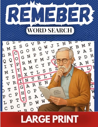 Remember Word Search Puzzle Books for Elderly: Over 75 Nostalgic Puzzles in Large Print for Seniors (Summer Edition) von Independently published