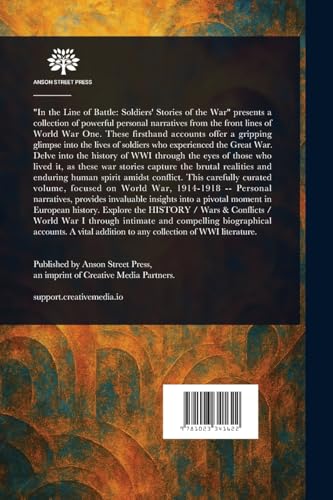In the Line of Battle von Anson Street Press
