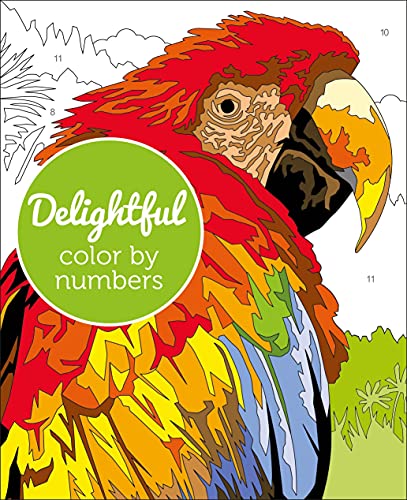 Delightful Color by Numbers (Sirius Color by Numbers Collection, 21) von Sirius Entertainment