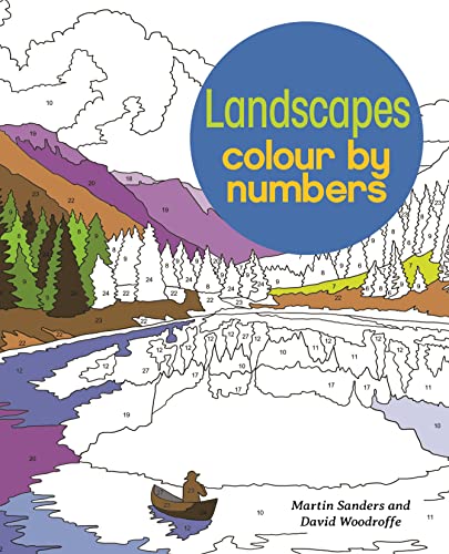 Landscapes Colour by Numbers (Arcturus Colour by Numbers Collection) von Arcturus