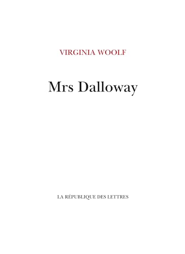 Mrs Dalloway von REPUBLIQUE LETT