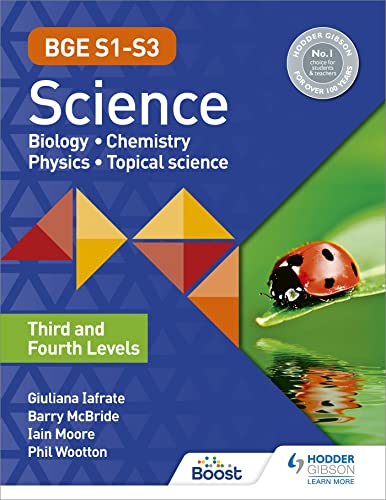 BGE S1–S3 Science: Third and Fourth Levels von Hodder Gibson