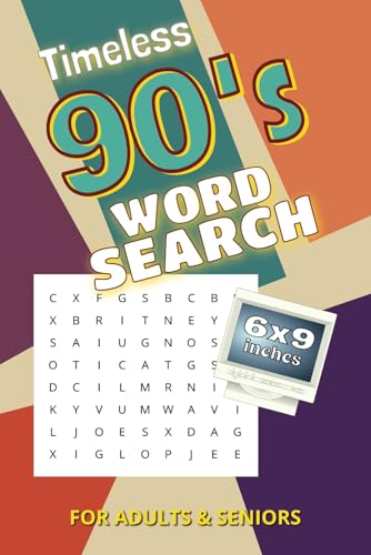 1990s Word Search Fun: Celebrate the Decade of Pop Culture: Relax and Challenge Your Mind with Nostalgic Puzzles from the 1990s 1990s Word Search Fun: Celebrate the Decade of Pop Culture: Relax and Challenge Your Mind with Nostalgic Puzzles from the 1990s von Independently published