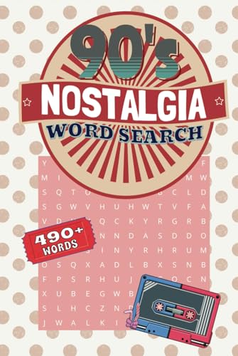 90s Nostalgia Word Search Relive the Iconic Era Through Fun and Challenging Puzzles: Rediscover the Trends, Pop Culture, and Memories of the '90s with Engaging Word Search Puzzles 90s Nostalgia Word Search Relive the Iconic Era Through Fun and Challenging Puzzles: Rediscover the Trends, Pop Culture, and Memories of the '90s with Engaging Word Search Puzzles von Independently published