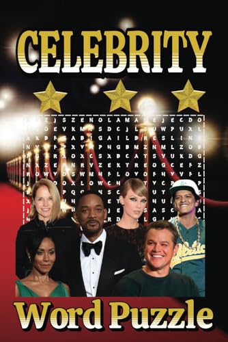 Celebrity Word Puzzle: A Fun and Entertaining Word Search Book Featuring Famous Celebrities! Celebrity Word Puzzle: A Fun and Entertaining Word Search Book Featuring Famous Celebrities! von Independently published