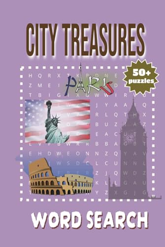 City Treasures Word Search: Urban-Themed Word Search Book for Adults | Discover the World's Great Cities One Puzzle at a Time City Treasures Word Search: Urban-Themed Word Search Book for Adults | Discover the World's Great Cities One Puzzle at a Time von Independently published