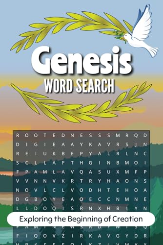 Genesis Word Search Exploring the Beginning of Creation: A Bible Puzzle Book Celebrating Faith, Creation, and the Stories of Genesis Genesis Word Search Exploring the Beginning of Creation: A Bible Puzzle Book Celebrating Faith, Creation, and the Stories of Genesis von Independently published