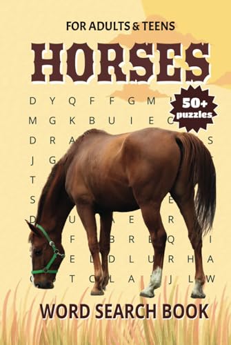 Horses Word Search Book: A Fun and Engaging Word Search Book for Horse Lovers of All Ages! Horses Word Search Book: A Fun and Engaging Word Search Book for Horse Lovers of All Ages! von Independently published