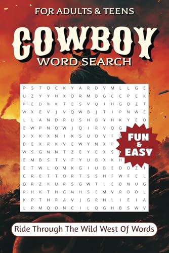 Ride Through the Wild West of Words: Over 50 Frontier Puzzles: Explore Cowboy Life, Legends, and the American West! Ride Through the Wild West of Words: Over 50 Frontier Puzzles: Explore Cowboy Life, Legends, and the American West! von Independently published