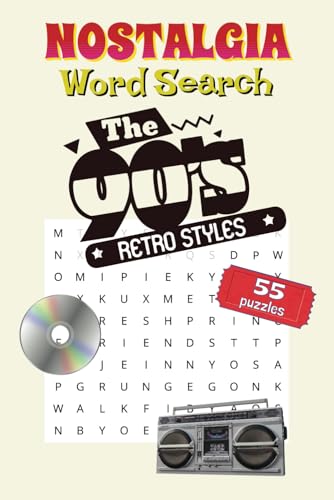 The 1990s Nostalgia Word Search Puzzle Book: A Fun and Challenging Puzzle Book Celebrating the Iconic Moments of the 1990s The 1990s Nostalgia Word Search Puzzle Book: A Fun and Challenging Puzzle Book Celebrating the Iconic Moments of the 1990s von Independently published