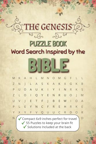 The Genesis Puzzle Book: Word Search Inspired by the Bible: Reflect on the Stories of Genesis with Engaging and Relaxing Word Search Puzzles The Genesis Puzzle Book: Word Search Inspired by the Bible: Reflect on the Stories of Genesis with Engaging and Relaxing Word Search Puzzles von Independently published