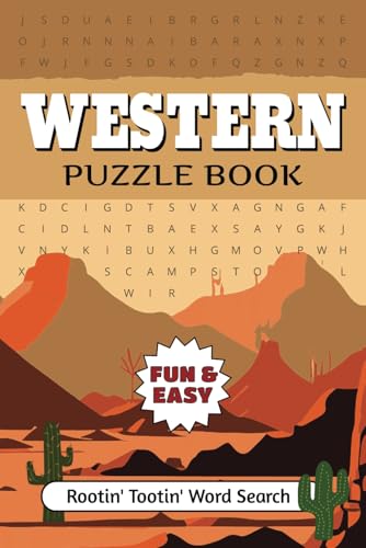 The Western Puzzle Book: Over 100 Pages of Frontier Fun: Explore Cowboy Life, Legends, and the Wild West! The Western Puzzle Book: Over 100 Pages of Frontier Fun: Explore Cowboy Life, Legends, and the Wild West! von Independently published
