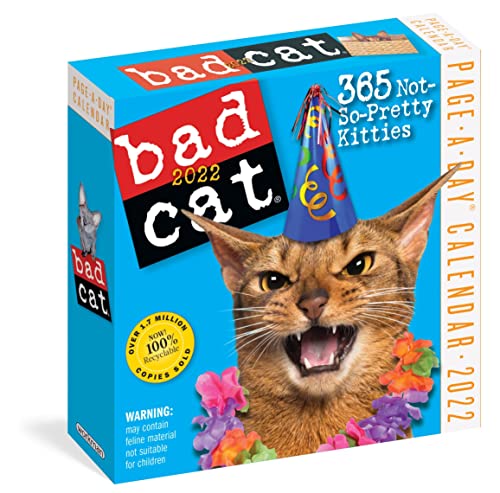 2022 Bad Cat: 365 Not So Pretty Kitties von Workman Publishing