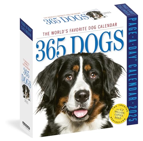 365 Dogs Page-A-Day® Calendar 2025: The World's Favorite Dog Calendar von Workman Publishing