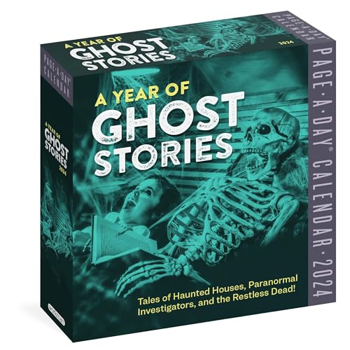 A Year of Ghost Stories Page-A-Day Calendar 2024: Tales of Haunted Houses, Paranormal Investigators, and the Restless Dead von Workman Publishing