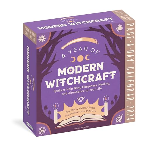 A Year of Modern Witchcraft Page-A-Day Calendar 2024: Spells to Help Bring Happiness, Healing, and Abundance to Your Life von Workman Publishing