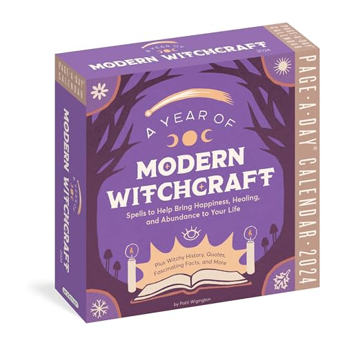 A Year of Modern Witchcraft Page-A-Day Calendar 2024: Spells to Help Bring Happiness, Healing, and Abundance to Your Life A Year of Modern Witchcraft Page-A-Day Calendar 2024: Spells to Help Bring Happiness, Healing, and Abundance to Your Life