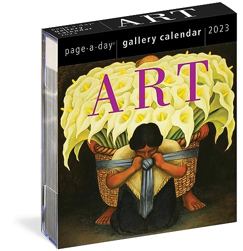 Art Page-A-Day Gallery Calendar 2023: The Next Best Thing to Exploring Your Favorite Museum von Workman Publishing