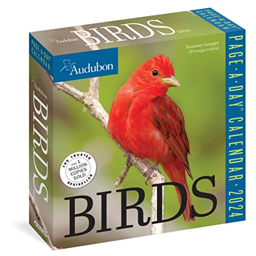 Audubon Birds Page-A-Day Calendar 2024: The World's Favorite Bird Calendar von Workman Publishing