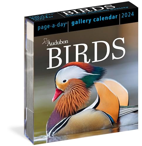 Audubon Birds Page-A-Day Gallery Calendar 2024: Hundreds of Birds, Expertly Captured by Top Nature Photographers von Workman Publishing