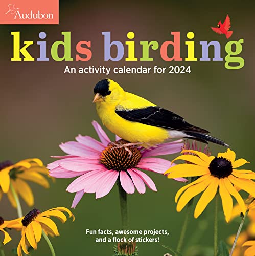 Audubon Kids Birding Wall Calendar 2024: An Activity Calendar for 2024