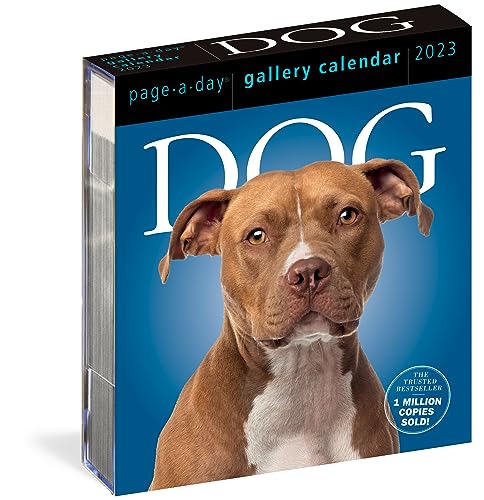 Dog Page-A-Day Gallery Calendar 2023: An Elegant Canine Celebration Dog Page-A-Day Gallery Calendar 2023: An Elegant Canine Celebration von Workman Publishing