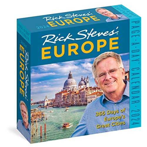Rick Steves' Europe Page-A-Day Calendar 2024: 365 Days of Europe's Great Cities Rick Steves' Europe Page-A-Day Calendar 2024: 365 Days of Europe's Great Cities
