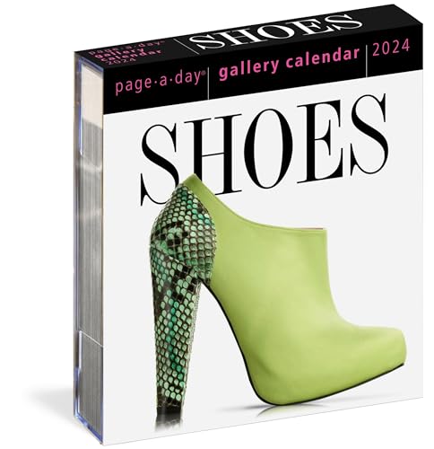 Shoes Page-A-Day Gallery Calendar 2024: Everyday a New Pair to Indulge the Shoe Lover's Obsession von Workman Publishing