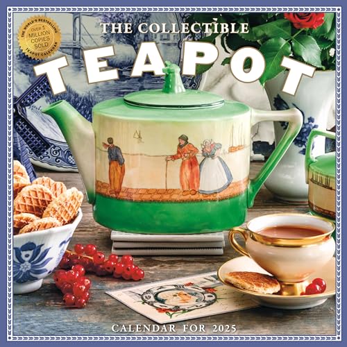 The Collectible Teapot Wall Calendar 2025: A Tea Obsessive's Dream Come True The Collectible Teapot Wall Calendar 2025: A Tea Obsessive's Dream Come True