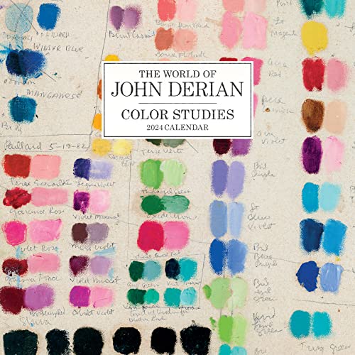 The World of John Derian Wall Calendar 2024: Color Studies